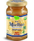 Rigoni Di Asiago Mielbio Italian Raw and Creamy Honey, Orange Blossom, 10.58 Ounce, (Pack of 1)