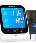 Etekcity Bluetooth Blood Pressure Monitor, FSA-HSA Eligible, Smart Upper Arm Automatic BP Machine with App, Wide Cuff 8.6"-16.5", Irregular Heartbeat Detection,Home Medical Diagnostic Kit Wearables