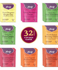 Yogi Organic Tea Energy Sampler Box - 8 Favorite Black & Green Teas (32 Tea Bags) - Assorted Delicious Wellness Teas - Contains Caffeine - Tea Set & Variety Pack Sampler