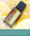 Nature s Fusions Lemon 100% Pure and Essential Oils 15 mL