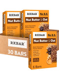 RXBAR Nut Butter and Oat Protein Bars, Protein Snacks, Snack Bars, Dark Chocolate Peanut Butter, 23.2oz Box (12 Count)
