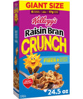 Kellogg's Cocoa Krispies Breakfast Cereal, Kids Snacks, Family Breakfast, Family Size, Chocolatey Flavor, 19oz Box (1 Box)