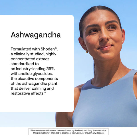 Thorne - Ashwagandha - Highly Concentrated Shoden - Calming Stress Support For Women & Men - Supports Daytime Energy Mental Clarity & Optimal Immune Function - Third-Party Certified 30 Capsules