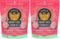 Siete Gluten Free Fresas Con Crema Cookies | Vegan | Grain Free | Non GMO | Dairy Free | Made with Almond Flour & Coconut Oil | 4.5 Oz. Bag (Pack of 1)