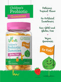 Carlyle Children's Probiotic | 60 Gummies | Tropical Flavor | Vegan Non-GMO & Gluten Supplement | by Lil' Sprouts