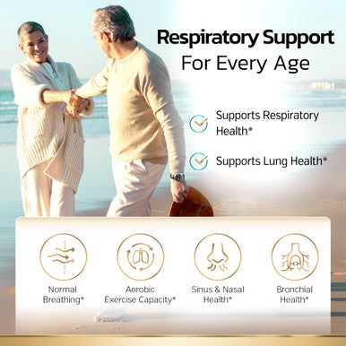 Sunergetic Premium Lung Support Supplement - Lung Cleanse & Detox Supplement With Mullein Leaf NAC Bromelain & Boswellia-Lung Health Formula for Respiratory Breathing & Bronchial Health-60 Capsules