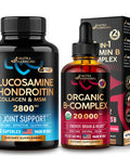NUTRAHARMONY Vitamin B Drops & Glucosamine Chondroitin Capsules