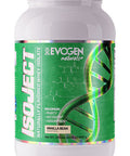 EVOGEN Naturals ISOJECT , Premium Whey Isolate w/Digestive Enzymes, 28 Servings (2lbs, Vanilla)