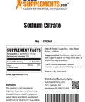 BulkSupplements Citrate Powder - Powder for Cooking - Food Thickener - Citrate for Cooking (1 Kilogram - 2.2 lbs)