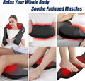 Shiatsu Neck And Back Massager With Heat,Electric Deep Tissue Kneading Neck And Shoulder Massage,Best Gifts For Women Men Mom Dad Mothers Fathers Day Birthday Gift
