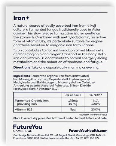 Futureyou Cambridge Iron+ 28'S