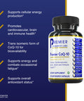 Premier Research Labs Coq-10 Premier - Heart, Nerve, Brain & Immune Support - Q-10 Blend With Rice Protein, Carrot & Red Algae