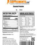 BulkSupplements Casein Protein Powder - Whey Casein Blend Protein Powder - Protein Powder Casein - Micellar Casein - 25g of Protein - 30g , 33 Servings (1 Kilogram - 2.2 lbs)