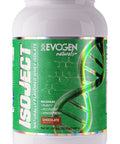 EVOGEN Naturals ISOJECT , Premium Whey Isolate w/Digestive Enzymes, 28 Servings (2lbs, Chocolate)