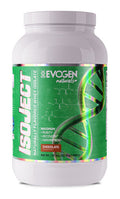 EVOGEN Naturals ISOJECT , Premium Whey Isolate w/Digestive Enzymes, 28 Servings (2lbs, Chocolate)