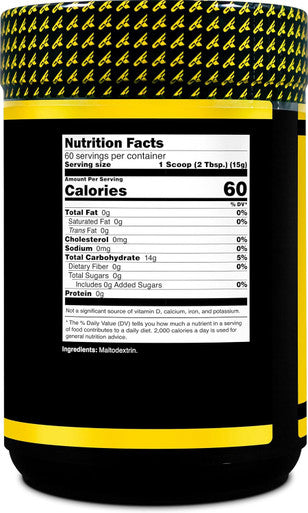 Primaforce Maltodextrin Powder (2 Pounds Unflavored) - Food Grade Maltodextrin Powder for Increased Workout Energy Gain & Endurance