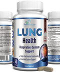 YUMMYVITE Lung Support Supplement, Lung Cleanse & Lung Detox Formula, Lung Health Support For Clear Lungs, Comfortable Breathing, Bronchial Health, 60 Capsules