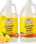 Originally Yellow Lemon White Vinegar For Cleaning Purpose 1 Gallon | USA Made All Purpose Cleaner | Use as Glass, Kitchen & Floor Cleaner | Plant Derived Cleaning Vinegar 1 Gallon in 2 pack | 128 Oz