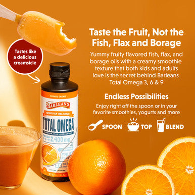 Barlean's Organic Oils Orange Cream 16 Oz 454 G