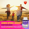 10 In 1 Immunity Boost Immune Support Supplement 1650Mg Made With Elderberry, Vitamin C, Zinc, Echinacea & Probiotics For Immune System Booster, Support Healthy Respiratory System, 2X 60 Capsule