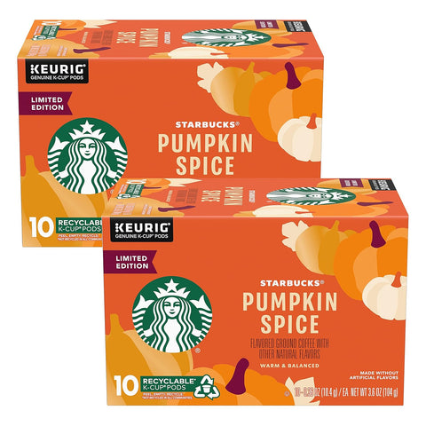 Starbucks K-Cup Coffee Pods, Medium Roast Coffee for Keurig Brewers, Holiday Blend, 100% Arabica, Limited Holiday Edition, 1 Box (32 Pods)