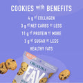 Organika Fav Keto Mini Cookies-Double Chocolate- Low Carb, Collagen Protein, Gluten-, Healthy Snack- 90G Pouch