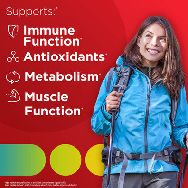 Centrum Forte Essentials Complete Multivitamin & Mineral Supplement Adults 100 Tablets