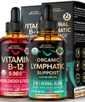 NUTRAHARMONY Organic Vitamin B12 & Lymphatic Drops