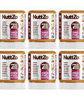 NuttZo Natural Power Fuel 7 Nuts and Seeds Butter, Crunchy, Paleo and Keto Friendly, Peanut and Gluten Free, Kosher, No Added Sugar or Oil, 12 oz Jar
