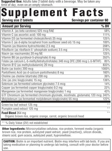 Innate Response Formulas Men'S 55+ Multivitamin - Daily Multivitamin For Men 55 And Over - With B Vitamins - Vegetarian, Non-Gmo, Kosher, And Gluten-- 120 Tablets (60 Servings)