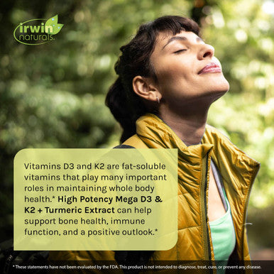 Irwin Naturals High Potency D3 & K2 Complex (Pack Of 3)