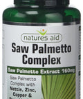 Natures Aid Saw Palmetto Complex for Men 60 Tablets