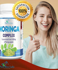 YUMMYVITE Moringa Capsules - Concentrated Complex Of Moringa Leaf & Moringa Seed From 5000Mg Of Moringa Powder, Super Antioxidant, 60 Capsules