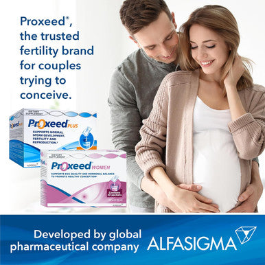 Proxeed Plus Fertility Supplements For Men Improves Sperm Count, Concentration & Motility L- Carnitine Based Formula With Folic Acid 1 Box, 30 Powder Packets