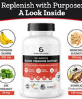 Dr Emery'S Blood Pressure Support Supplement With Magnesium, Zinc, Vitamin D3, & Potassium, Vegan-Approved, Sugar-Free, Formulated By Clinical Pharmacist, 120 Capsules, 30 Day Supply