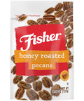 Fisher Snack Glazed Pecans Candied, 24 oz, Pack of 1 | Junior Mammoth Candied Pecans, Perfect For Gifting Or Personal Enjoyment, Crunchy, Irresistibly Sweet