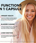 NUTRAHARMONY D-Mannose 2000Mg Capsules - 3-In-1 Urinary Tract Health Supplement - Natural Bladder, Liver & Digestive Support With Cranberry & Hibiscus Flower - Made In Usa - For Women & Men - 120 Vegan Pills