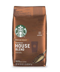 Starbucks Ground Coffee, Medium Roast Coffee, House Blend, 100% Arabica, 1 bag (18 oz)
