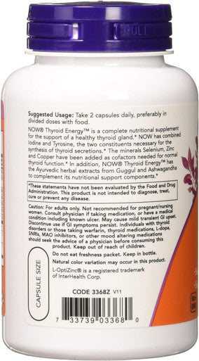Now Thyroid Energy 90 Vcaps