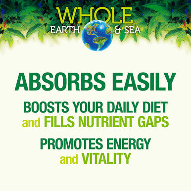 Whole Earth Sea From Natural Factors Womens 50 Multivitamin Mineral Vegan 120 Tablets