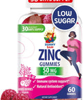 SUNNY SAM Zinc Gummies For Adults - Zinc Chewable Gummy For Immune Support - Powerful Natural Antioxidant Non-Gmo Supplement For Children Men Woman Adults