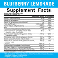 5% Nutrition Hydrate STK Hydration Stick Packets | Free Sport Electrolyte Powder Mix Packets with Coconut Water (Blueberry Lemonade) (10 Count)