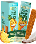 Solely - Organic Mango Fruit Jerky - 12 Individually Wrapped Fruit Strips - Fruit Leather Made from Dried Fruits - Healthy Snacks, Vegan - 0.8oz (23g)