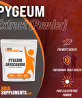 BulkSupplements Pygeum Africanum Extract Powder - Herbal Extract Powder, from Pygeum Africanum Bark - 500mg of Pygeum Extract , (250 Grams - 8.8 oz)