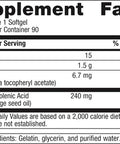 Metagenics OmegaGenics GLA 240 - Gamma-Linolenic Acid (GLA) Supplement - with Borage Seed Oil & Vitamin E - Gluten- - 90 Softgels