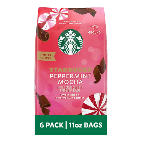Starbucks K-Cup Coffee Pods, Medium Roast Coffee for Keurig Brewers, Holiday Blend, 100% Arabica, Limited Holiday Edition, 1 Box (32 Pods)