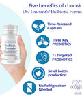 Dr. Tennant'S Probiotic Formula W/Prebiotics To Ensure Viability, Time-Release & Acid Resistant Capsules, 30B Cfus, Vegetarian