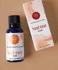 Woolzies Head Ease Essential Oil Blend, Natural Pure Undiluted Therapeutic Grade for Natural Headache, Migraine Relief, Aromatherapy, Therapeutic Grade 1 Fl Oz (30 ML)