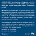Laboratoires Nutrimea Omega 3 & Antarctic Krill - Wild Fish Oil - Natural Antioxidant - Cognition & Immune System - Concentrated EPA/DHA & Astaxanthin - Fish Oil - Made in France - Nutrimea