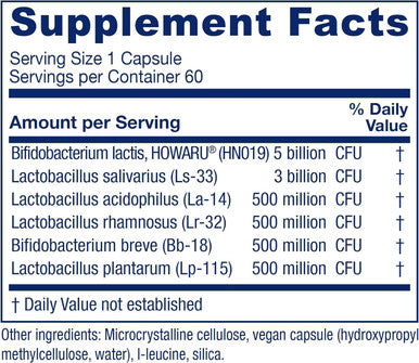 Vitanica Flora Symmetry Shelf Stable Probiotic Supplement Dr Formulated Probiotics for Women Probiotics for Men and Adults Acidophilus Probiotic Non-GMO Vegan 60 Capsules